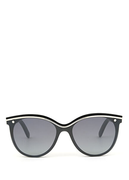 Cicci Acetate Black Women's Sunglasses