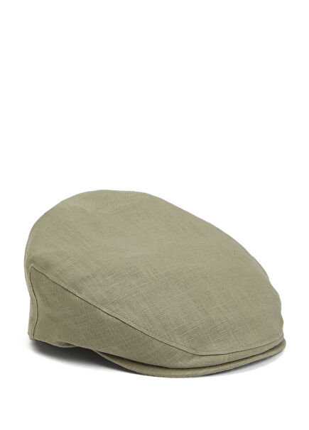 Green Men's Linen Hat