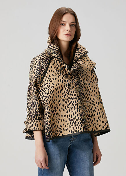 Fisherman Leopard print jacket
