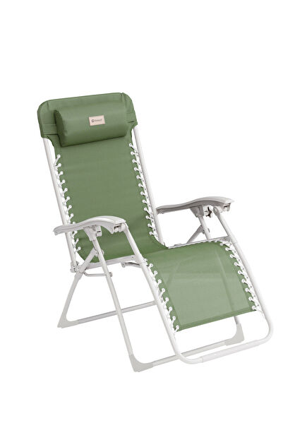 Ramsgate Ayarlanabilir Yeşil Sandalye ve Şezlong 