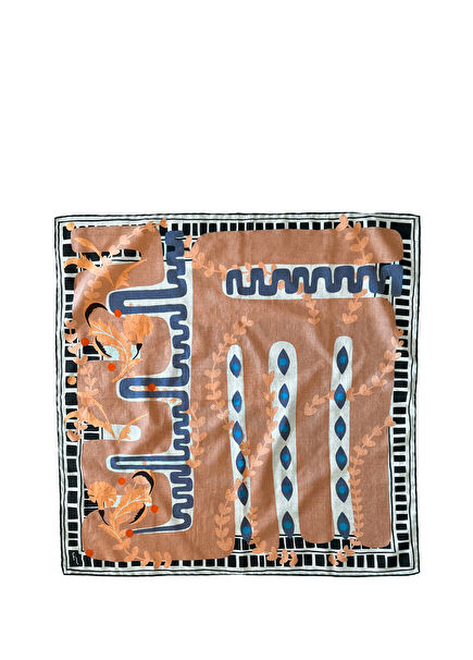 In The Public Eye Colorful Cotton Women's Scarf 