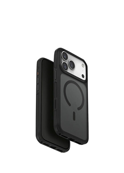 Veren iPhone 17 Pro Max Siyah MagSafe Uyumlu Telefon Kılıfı