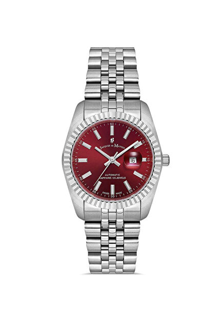 JWL04124 Sellita SW100 25 Jewels Swiss Made Gümüş Çelik Kadın Kol Saati