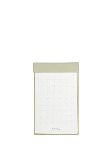 Green Tea Dotted Notebook