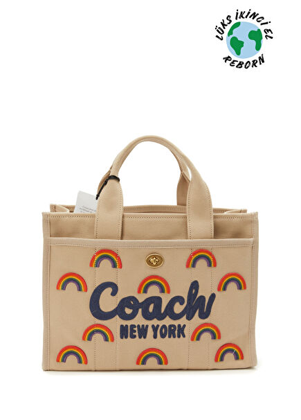 Coach cargo tote bag