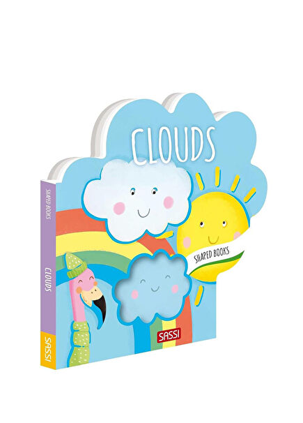 Clouds Shaped Board Book Children's Foreign Language Book