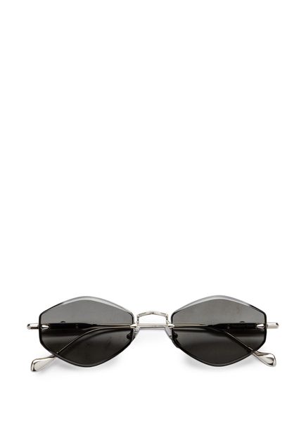 GFSN030 C1 Silver Titanium Unisex Sunglasses