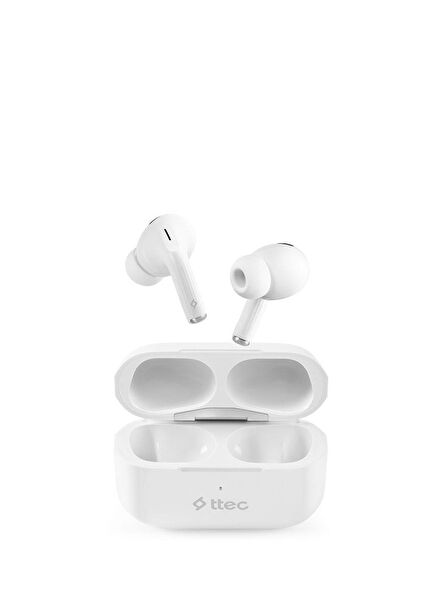 AirBeat Pro Lite ANC TWS Beyaz Kulak İçi Bluetooth Kulaklık