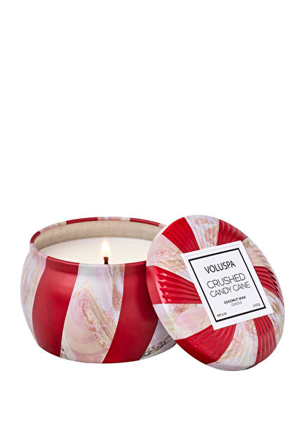 Crushed Candy Cane Mini 113 G Candle