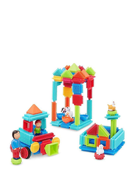 Bristle Blocks Family 85 Piece Building Toys