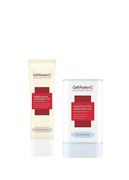Derma Relief 50 ml ve Aquatica Stick Güneş Kremi 19 gr