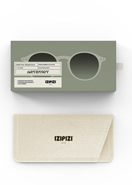 Sun D Light Green Unisex Kids Sunglasses