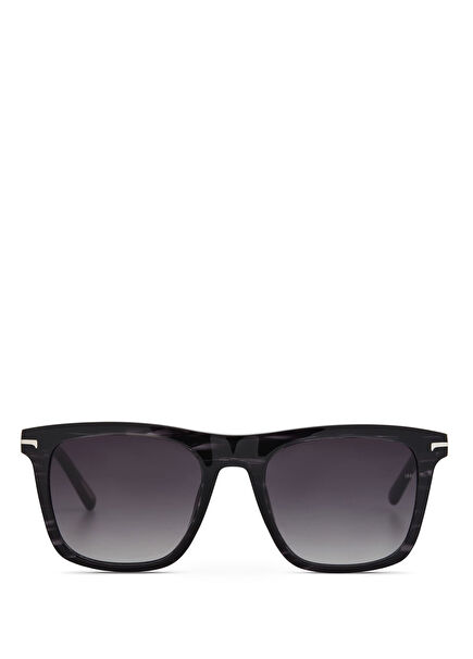 CR 80014 C4 Asetat Gri Mermer Erkek Güneş Gözlüğü