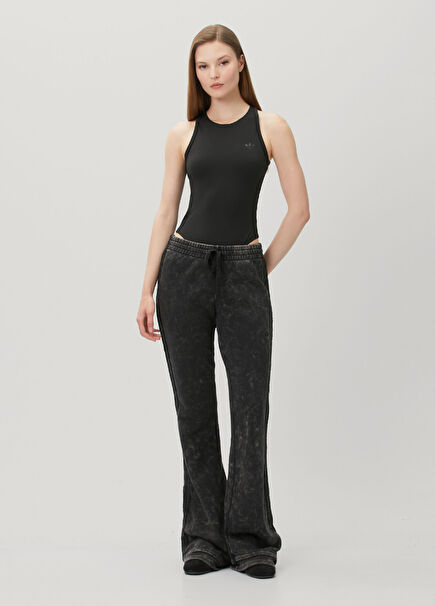 SST Bootcut Siyah Eşofman Altı