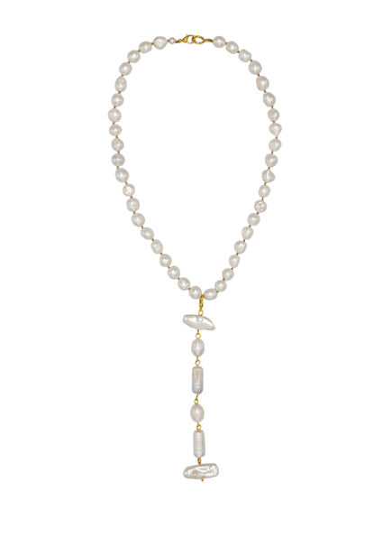 Grace Pearl Line Kadın İnci Kolye