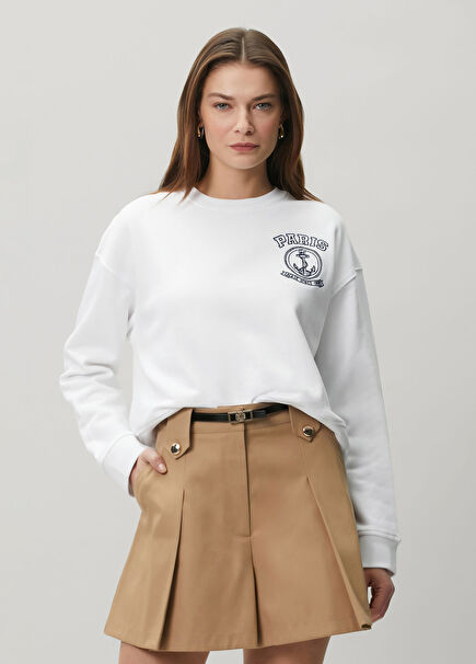 Tilane White Sweatshirt