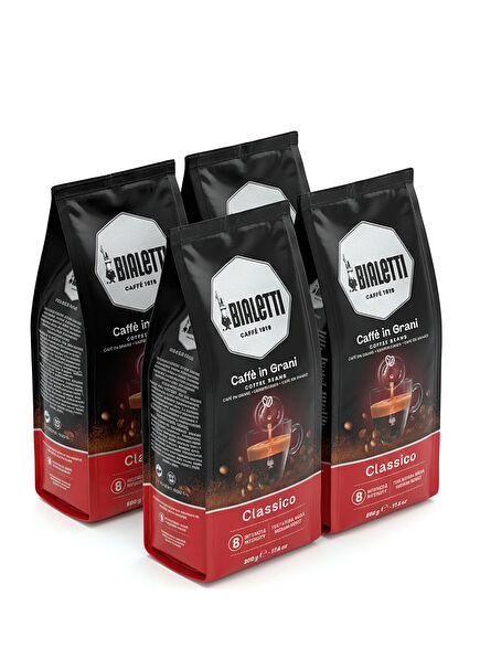 Classico Bean Coffee 4 x 500 gr