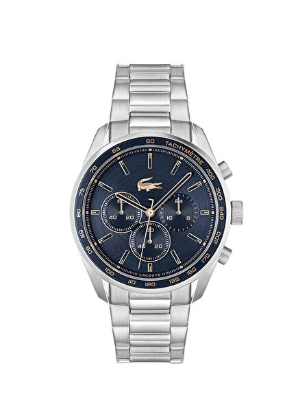 LAC2011380 Metallic Grey Steel Men's Wristwatch