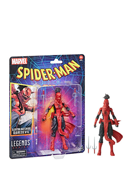 Spider Man Legends Elektra Natchios Daredevil Aksiyon Figürü
