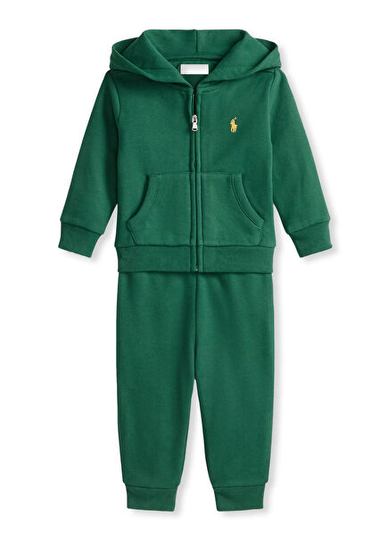 Yeşil 2li Erkek Bebek Set