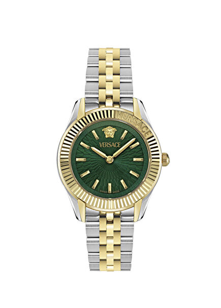 VRSCVE9CA0324 Altın Metalik Gri Kadın Kol Saati