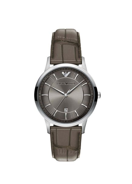 AR11823 Brown Leather Men's Wristwatch