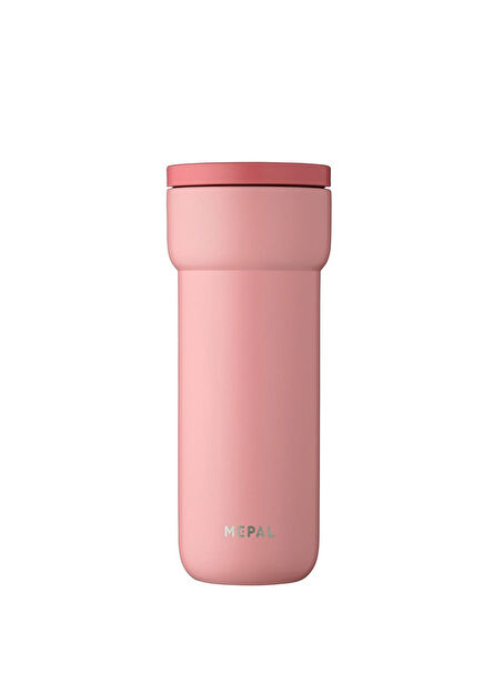 Insulated Mug Ellipse Pink Thermos Cup