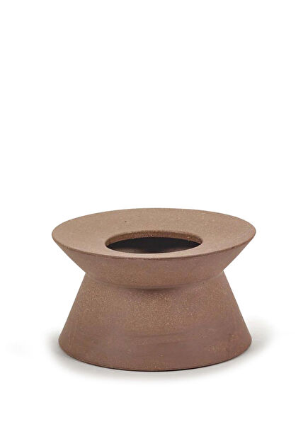 Red Brown Marie Ann Kiremit Seramik Orta Boy Dekoratif Obje