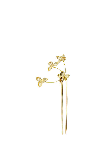 Redbud Headpin Gold Plated Brass Women's Hair Accessory