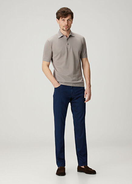 Lacivert Jean Pantolon