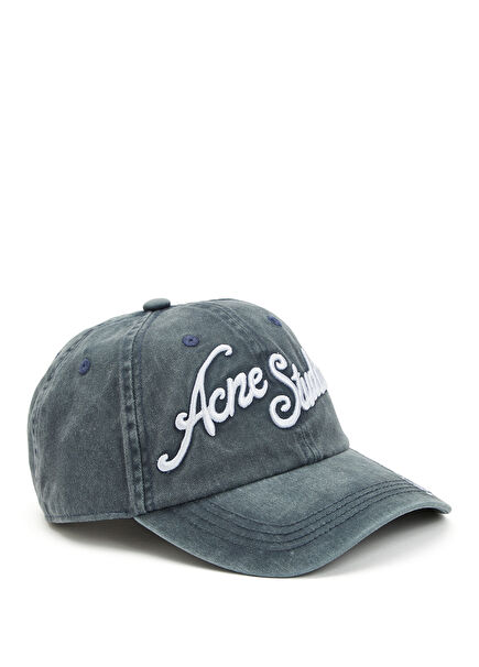 Grey Blue Men's Organic Cotton Hat