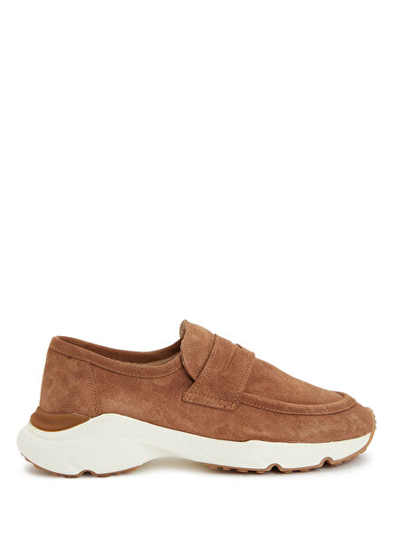 Tan Women's Leather Shoes