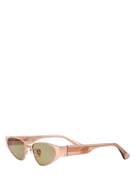 Fs1-CPG Altın Rengi Titanyum Kadın Güneş Gözlüğü