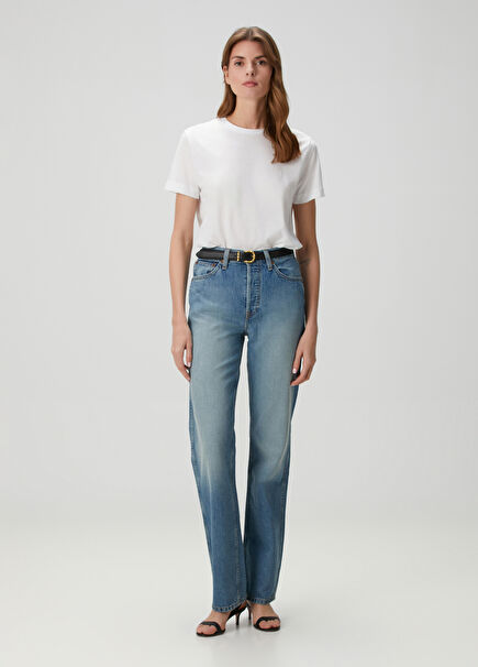 90s Loose Blue Jeans