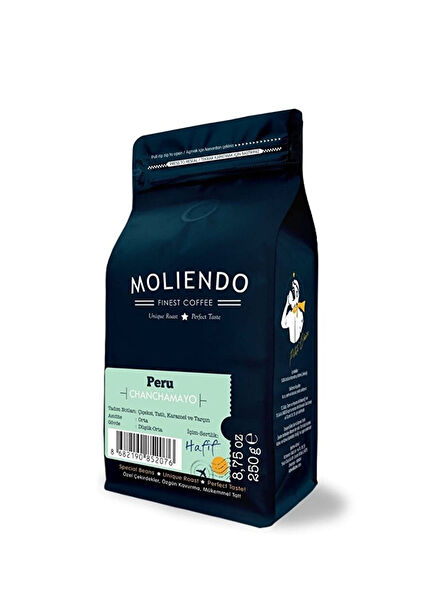 Peru Chanchamayo Yöresel Çekirdek Kahve 250 gr