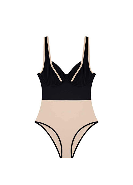 Margot Black Underwire Women's Swimsuit