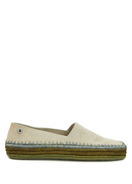 X Paula's Ibiza Rio Grey Women's Leather Espadrill