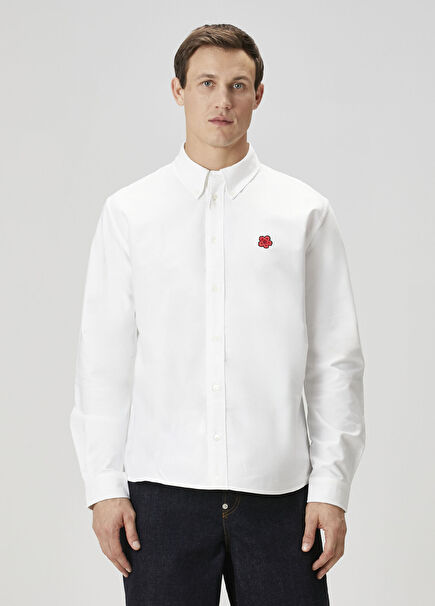 Boke Flower Beyaz Gömlek