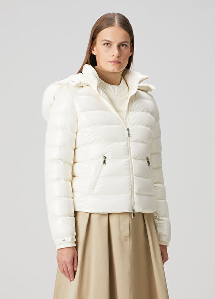 Badyf White Hooded Jacket