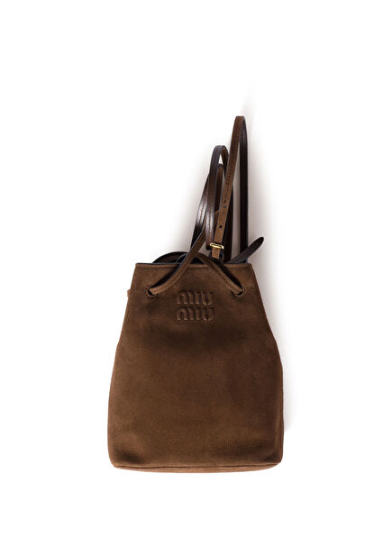 Brown Suede Women's Hand Portfolio