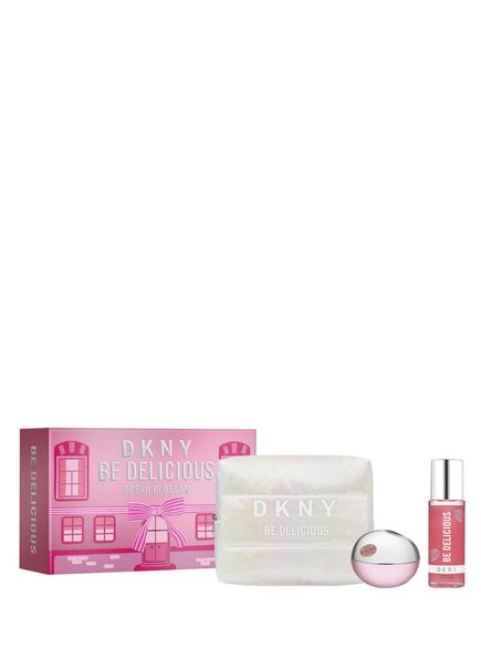 Be Delicious Fresh Blossom EDP 100 ml + 125 ml Vücut Spreyi + Çanta Kadın Parfüm Seti