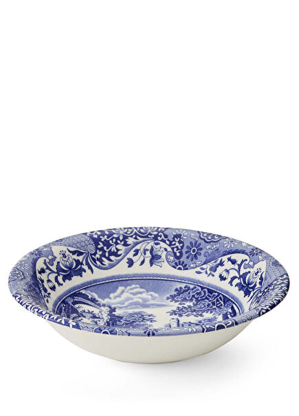 Blue Italian Cereal Bowl