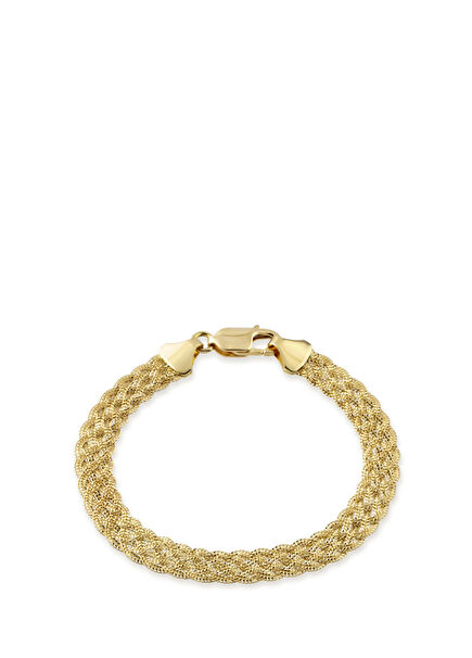 Celina Italian 14K Yellow Gold Women's Bracelet