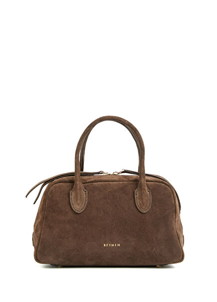 Voyage Kahverengi Kadın Deri El Çantası