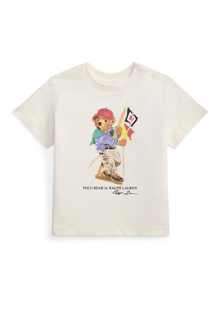Beyaz Erkek Bebek T-shirt