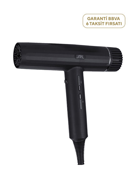 Forte Pro Siyah Saç Kurutma Makinesi 