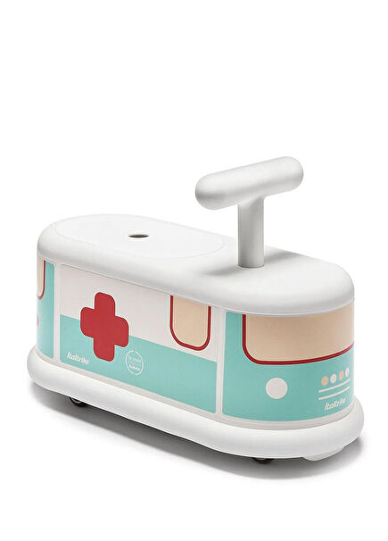 La Cosa Capsule Ambulance Maneuverable Ride-On Kids Vehicle