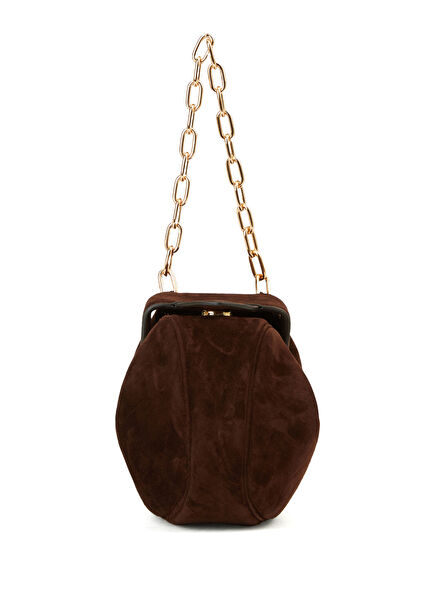 Soft Demi W Dark Brown Women's Suede Bag
