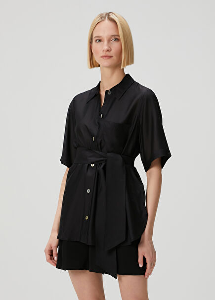 Black Short Sleeve Shirt