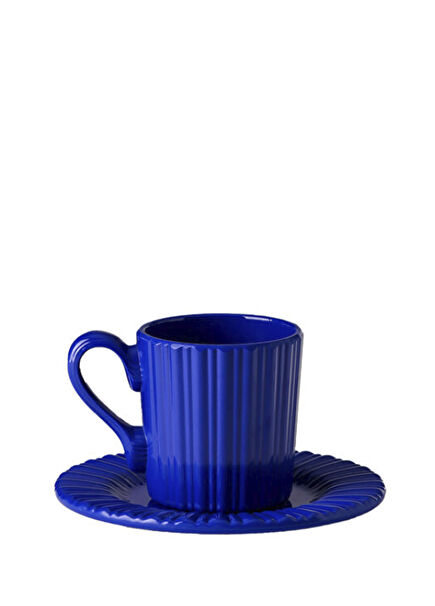 Lucilla Lacivert Kahve Fincanı